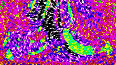 Modern tasarım çizimi. Çizgi ve renk bloğu geometrik şekiller. Pop sanat