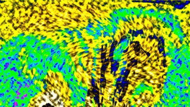 Modern tasarım çizimi. Çizgi ve renk bloğu geometrik şekiller. Pop sanat
