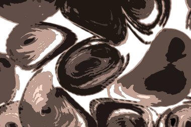 Modern soyut resim. Renkli akıcı sanat resimleri. Geometrik arkaplan.