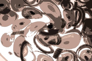 Modern soyut resim. Renkli akıcı sanat resimleri. Geometrik arkaplan.