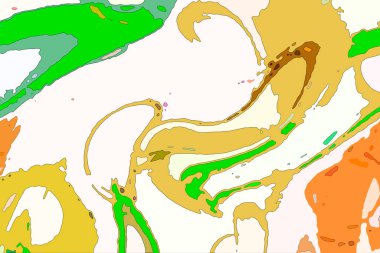 Modern soyut resim. Renkli akıcı sanat resimleri. Geometrik arkaplan.