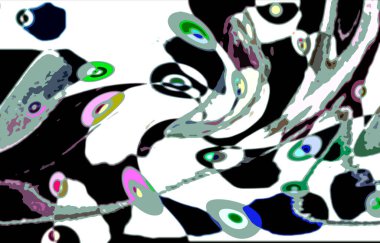 Modern soyut resim. Renkli akıcı sanat resimleri. Geometrik arkaplan.