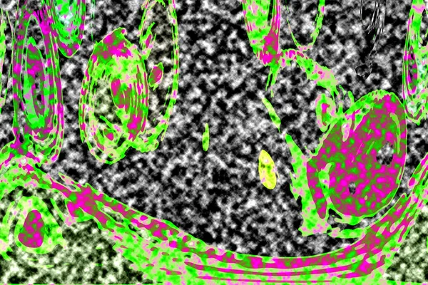 Modern tasarım çizimi. Çizgi ve renk bloğu geometrik şekiller. Pop sanat