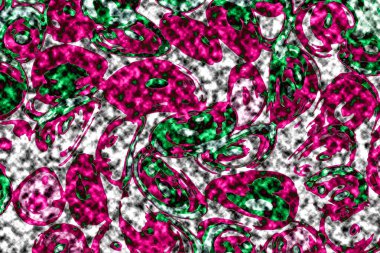 Modern tasarım çizimi. Çizgi ve renk bloğu geometrik şekiller. Pop sanat