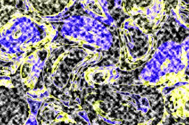 Modern tasarım çizimi. Çizgi ve renk bloğu geometrik şekiller. Pop sanat