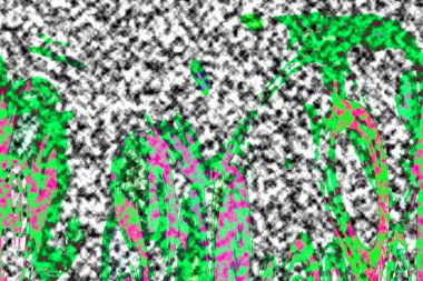 Modern tasarım çizimi. Çizgi ve renk bloğu geometrik şekiller. Pop sanat