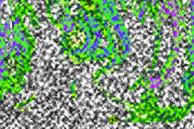 Modern tasarım çizimi. Çizgi ve renk bloğu geometrik şekiller. Pop sanat