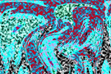 Modern tasarım çizimi. Çizgi ve renk bloğu geometrik şekiller. Pop sanat