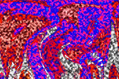 Modern tasarım çizimi. Çizgi ve renk bloğu geometrik şekiller. Pop sanat