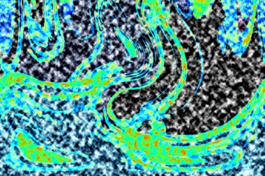 Modern tasarım çizimi. Çizgi ve renk bloğu geometrik şekiller. Pop sanat