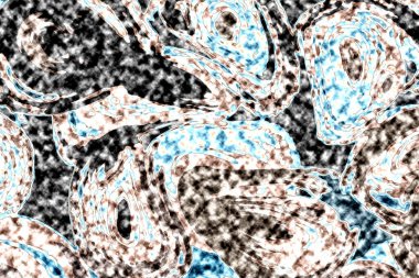 Modern tasarım çizimi. Çizgi ve renk bloğu geometrik şekiller. Pop sanat