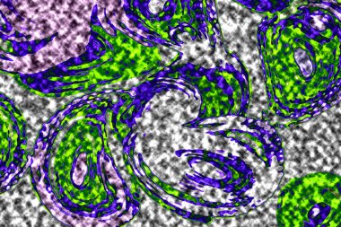 Modern tasarım çizimi. Çizgi ve renk bloğu geometrik şekiller. Pop sanat