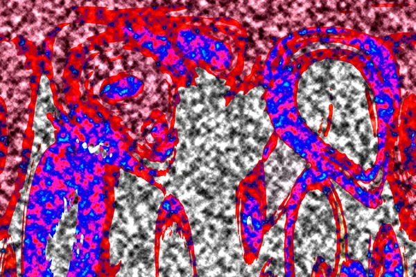 Modern tasarım çizimi. Çizgi ve renk bloğu geometrik şekiller. Pop sanat