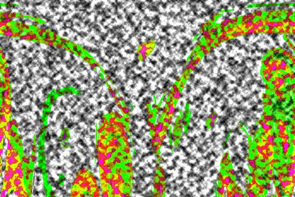 Modern tasarım çizimi. Çizgi ve renk bloğu geometrik şekiller. Pop sanat