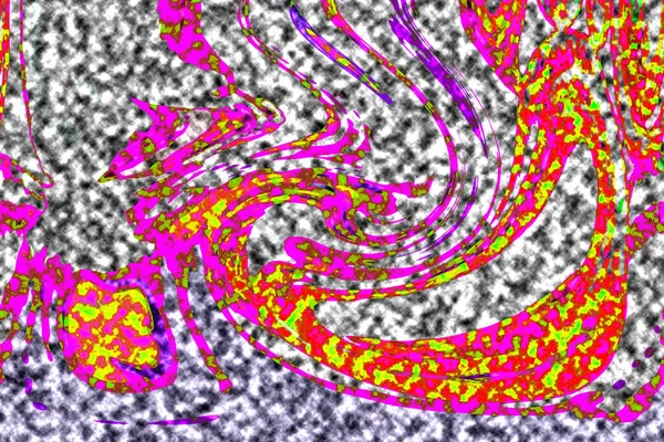 Modern tasarım çizimi. Çizgi ve renk bloğu geometrik şekiller. Pop sanat