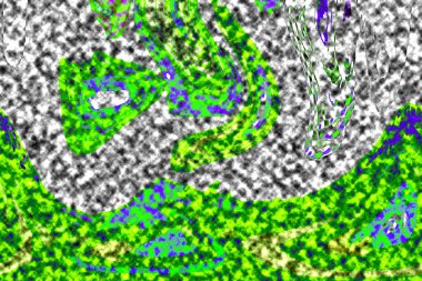 Modern tasarım çizimi. Çizgi ve renk bloğu geometrik şekiller. Pop sanat
