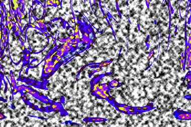 Modern tasarım çizimi. Çizgi ve renk bloğu geometrik şekiller. Pop sanat