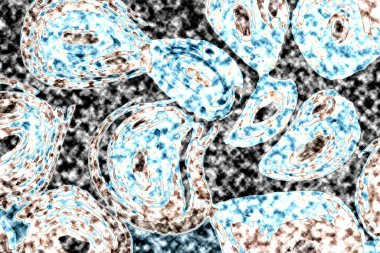 Modern tasarım çizimi. Çizgi ve renk bloğu geometrik şekiller. Pop sanat