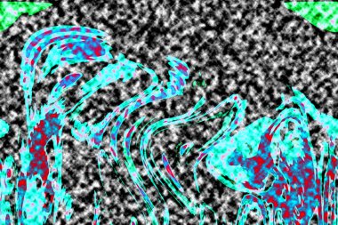 Modern tasarım çizimi. Çizgi ve renk bloğu geometrik şekiller. Pop sanat