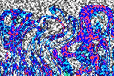 Modern tasarım çizimi. Çizgi ve renk bloğu geometrik şekiller. Pop sanat
