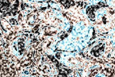 Modern tasarım çizimi. Çizgi ve renk bloğu geometrik şekiller. Pop sanat