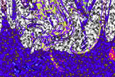 Modern tasarım çizimi. Çizgi ve renk bloğu geometrik şekiller. Pop sanat