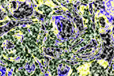 Modern tasarım çizimi. Çizgi ve renk bloğu geometrik şekiller. Pop sanat