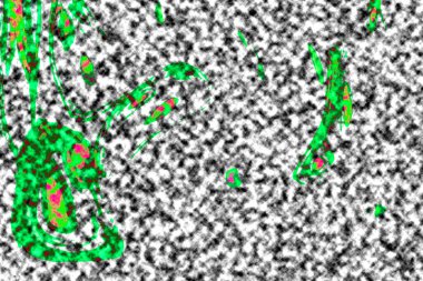 Modern tasarım çizimi. Çizgi ve renk bloğu geometrik şekiller. Pop sanat