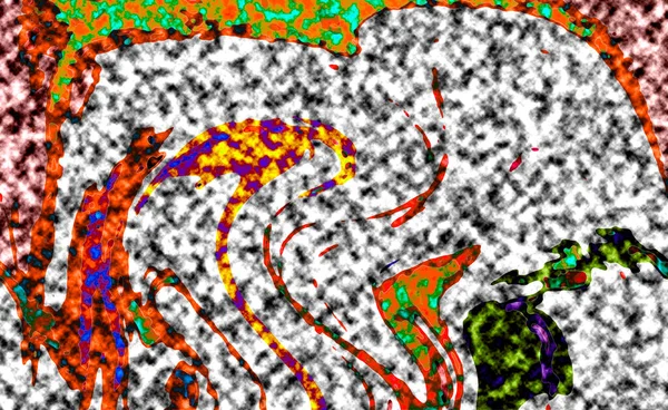 Modern tasarım çizimi. Çizgi ve renk bloğu geometrik şekiller. Pop sanat