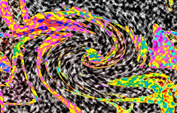 Modern tasarım çizimi. Çizgi ve renk bloğu geometrik şekiller. Pop sanat