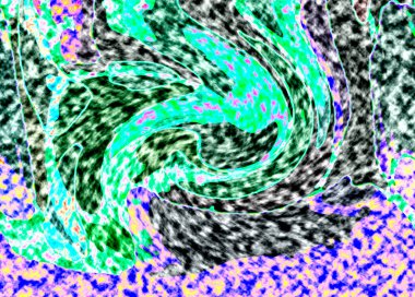 Modern tasarım çizimi. Çizgi ve renk bloğu geometrik şekiller. Pop sanat