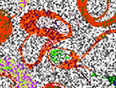 Modern tasarım çizimi. Çizgi ve renk bloğu geometrik şekiller. Pop sanat
