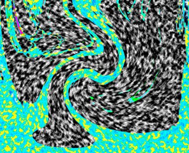 Modern tasarım çizimi. Çizgi ve renk bloğu geometrik şekiller. Pop sanat