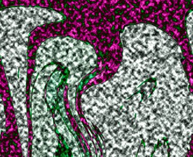 Modern tasarım çizimi. Çizgi ve renk bloğu geometrik şekiller. Pop sanat