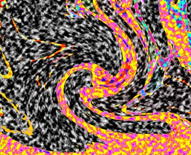 Modern tasarım çizimi. Çizgi ve renk bloğu geometrik şekiller. Pop sanat