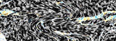 Modern tasarım çizimi. Çizgi ve renk bloğu geometrik şekiller. Pop sanat