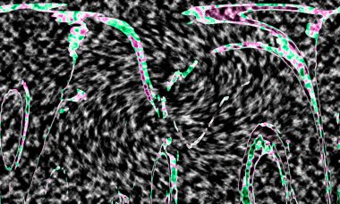 Modern tasarım çizimi. Çizgi ve renk bloğu geometrik şekiller. Pop sanat