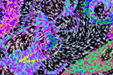 Modern tasarım çizimi. Çizgi ve renk bloğu geometrik şekiller. Pop sanat