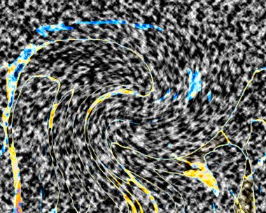 Modern tasarım çizimi. Çizgi ve renk bloğu geometrik şekiller. Pop sanat
