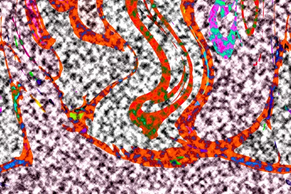 Modern tasarım çizimi. Çizgi ve renk bloğu geometrik şekiller. Pop sanat