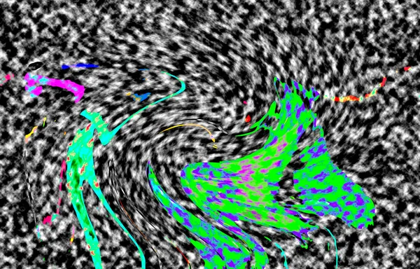 Modern tasarım çizimi. Çizgi ve renk bloğu geometrik şekiller. Pop sanat