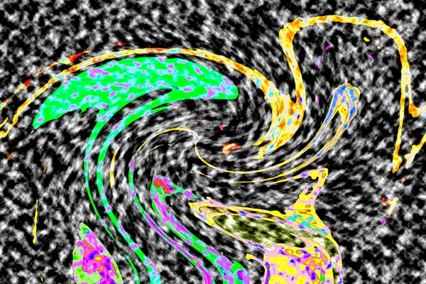 Modern tasarım çizimi. Çizgi ve renk bloğu geometrik şekiller. Pop sanat
