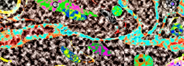 Modern tasarım çizimi. Çizgi ve renk bloğu geometrik şekiller. Pop sanat