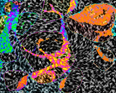 Modern tasarım çizimi. Çizgi ve renk bloğu geometrik şekiller. Pop sanat
