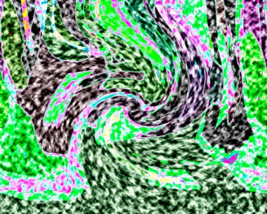 Modern tasarım çizimi. Çizgi ve renk bloğu geometrik şekiller. Pop sanat