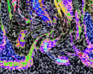 Modern tasarım çizimi. Çizgi ve renk bloğu geometrik şekiller. Pop sanat