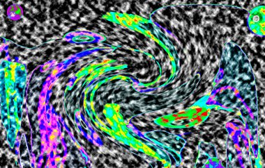 Modern tasarım çizimi. Çizgi ve renk bloğu geometrik şekiller. Pop sanat