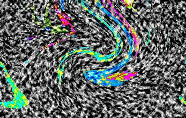 Modern tasarım çizimi. Çizgi ve renk bloğu geometrik şekiller. Pop sanat
