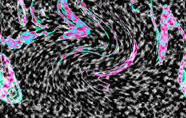 Modern tasarım çizimi. Çizgi ve renk bloğu geometrik şekiller. Pop sanat