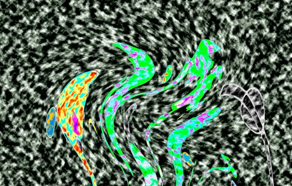 Modern tasarım çizimi. Çizgi ve renk bloğu geometrik şekiller. Pop sanat